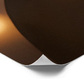 Ägyptische Frau Schöne exotische goldene Juwelen Poster (Ecke)