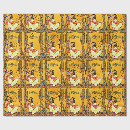 ägyptische Fusion Geschenkpapier (Flach)