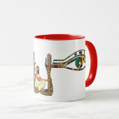 ägyptische Fusion Tasse (VorderseiteRechts)
