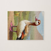 Ägyptische Gans auf dem Wasser Puzzle (Horizontal)