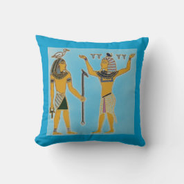 Ägyptische Geb & Shu Earth & Air Kissen