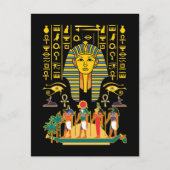 Ägyptische Götter Ägypten Pharao Deities Anubis Ho Postkarte (Vorderseite)