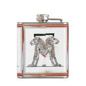 Ägyptische Götter-Flasche Flachmann (Rückseite)