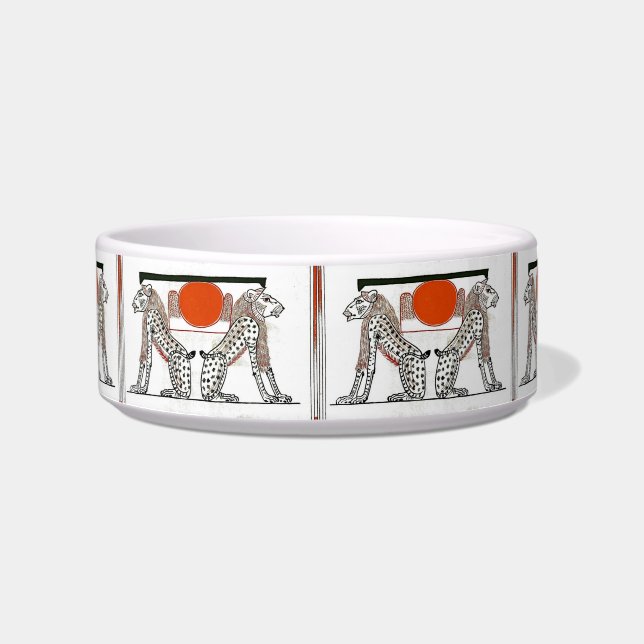 Ägyptische Götter Haustier Bowl Napf (Vorderseite)