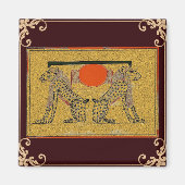 Ägyptische Götter Magnet (Vorne)