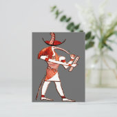 Ägyptische Götter *Memphian Ptah* Postkarte (Stehend Vorderseite)