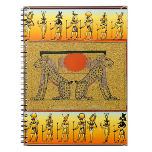 Ägyptische Götter-Notebook Notizblock