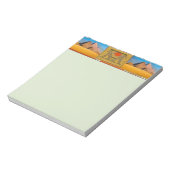 Ägyptische Götter Notepad Notizblock (Rotiert)
