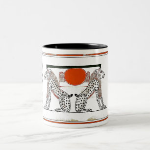 Ägyptische Götter-Tasse Zweifarbige Tasse