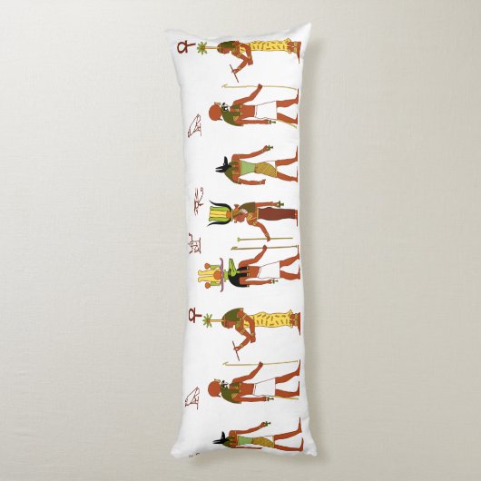 ägyptische Gottheiten Seitenschläferkissen (Rückseite (Vertikal))