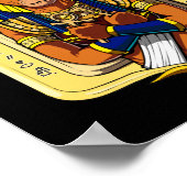 Ägyptische Göttin Lioness Sekhmet God Bastet Poster (Ecke)