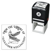 Ägyptische Göttin Maat Line Art Library Name Permastempel (Beispiel)