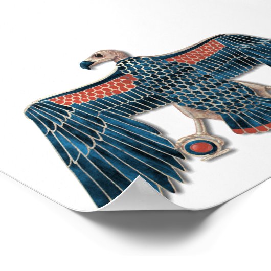 Ägyptische Göttin Nekhbet Pektoral Poster (Ecke)