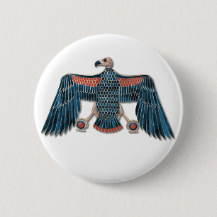 Ägyptische Göttin Nekhbet-Pektorale Button