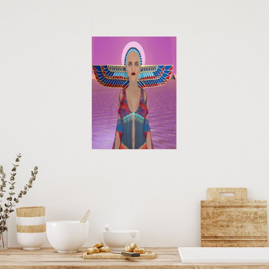 Ägyptische Göttin Poster (Küche)