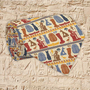 Ägyptische Grafik-Collage aus dem alten Ägypten Krawatte