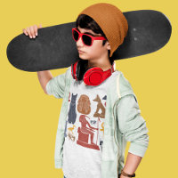 Ägyptische Grafik-Collage aus dem alten Ägypten