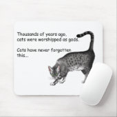 Ägyptische Graukatze Mousepad (Mit Mouse)