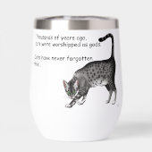 Ägyptische Gray Tabby Cat (Rückseite)