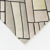 Ägyptische Große Sphinx - Mosaikkunst Fleecedecke (Ecke)