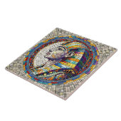 Ägyptische Große Sphinx - Mosaikkunst Fliese (Seite)