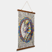 Ägyptische Große Sphinx - Mosaikkunst Wandteppich Mit Holzrahmen (Gewinkelt)