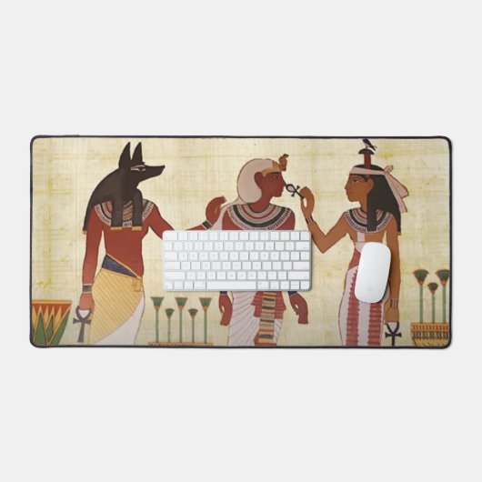 ÄGYPTISCHE GÜTER SCHREIBTISCHUNTERLAGE (Tastatur & Maus)