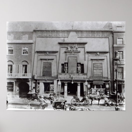 Ägyptische Halle, Piccadilly 1895 Poster (Vorne)