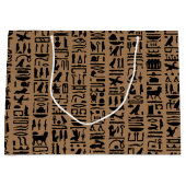 Ägyptische Hieroglyph große Geschenktasche Geschenktüte (Vorderseite)