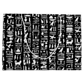 Ägyptische Hieroglyph große Geschenktasche Geschenktüte (Rückseite)