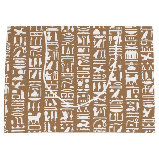Ägyptische Hieroglyph Große Geschenktüte (Vorderseite)