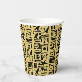 Ägyptische Hieroglyph Pappbecher (Rechts)