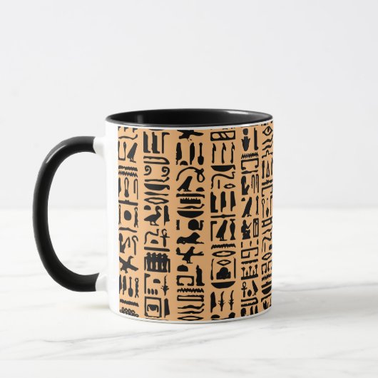 Ägyptische Hieroglyph-Tasse Tasse (Links)