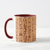 Ägyptische Hieroglyph-Tasse Tasse (Links)
