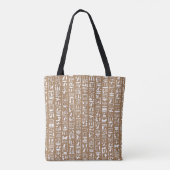 Ägyptische Hieroglyph Tote Tag Tasche (Rückseite)