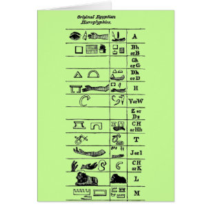 ägyptische Hieroglyphen