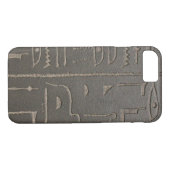 Ägyptische Hieroglyphen-altes Case-Mate iPhone Hülle (Rückseite (Horizontal))