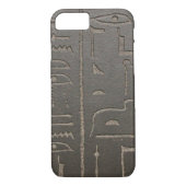Ägyptische Hieroglyphen-altes Case-Mate iPhone Hülle (Rückseite)