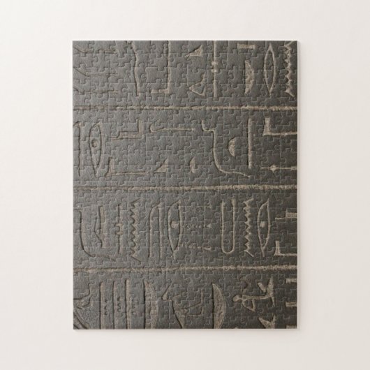 Ägyptische Hieroglyphen-altes Puzzle (Vertikal)