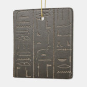 Ägyptische Hieroglyphen Antikes Ägypten Schrift Sy Keramikornament (Links)