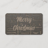 Ägyptische Hieroglyphen Antikes Ägypten Schrift Sy Visitenkarte (Vorderseite)