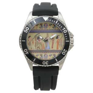 ägyptische Hieroglyphen Armbanduhr