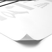 Ägyptische Hieroglyphen - Auge des Horus Poster (Ecke)