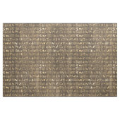 Ägyptische Hieroglyphen aus Gold Stoff (Fat Quarter (45,7 x 55,9 cm))
