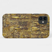 Ägyptische Hieroglyphen Case-Mate iPhone Hülle (Rückseite (Horizontal))