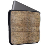 Ägyptische Hieroglyphen Designer Sleeve (Vorne Rechts)