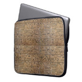 Ägyptische Hieroglyphen Designer Sleeve (Vorderseite Links)