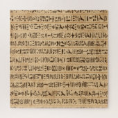 Ägyptische Hieroglyphen: Grunge Nahtlose Magie Puzzle (Horizontal)