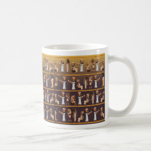 Ägyptische Hieroglyphen Kaffeetasse