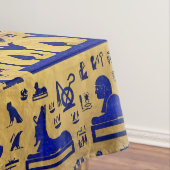 Ägyptische Hieroglyphen-Lapis-Lazuli und Gold Tischdecke (Beispiel)